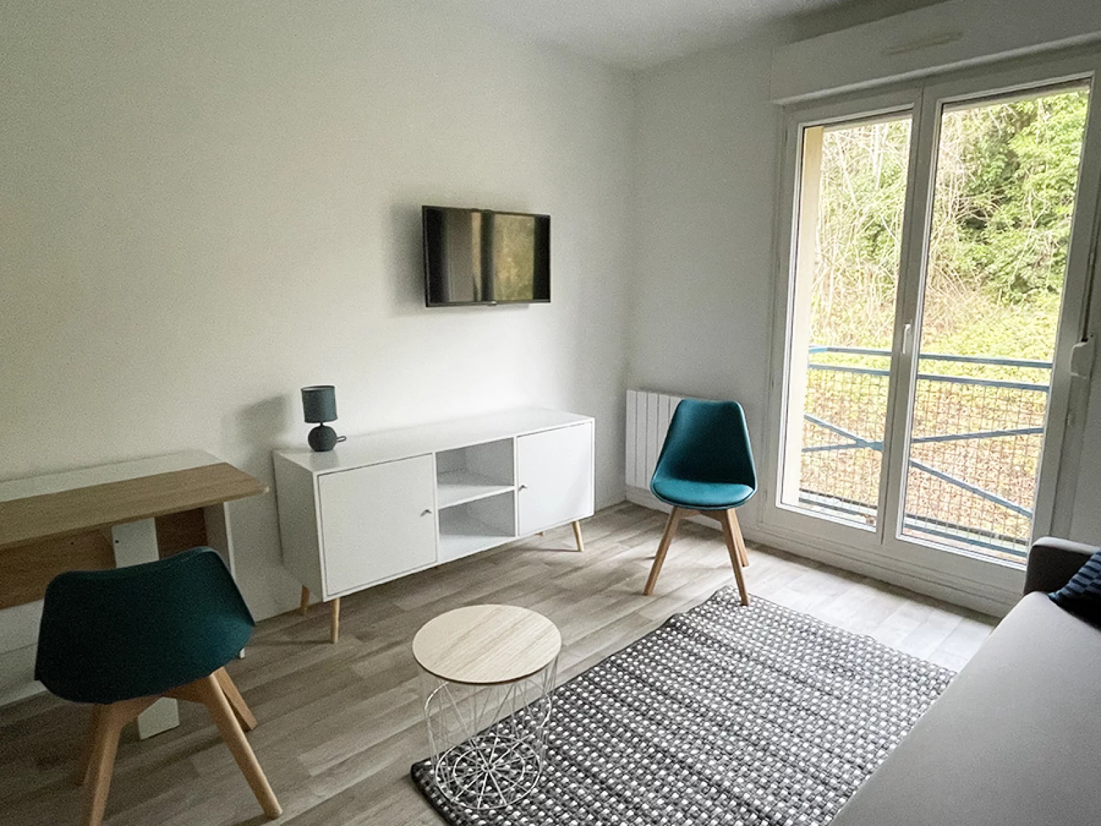 Location studio meubl 19m (Rouen - Darntal 76) 