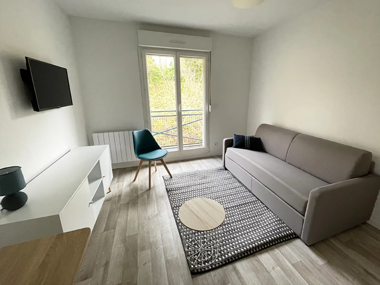 Location studio meubl 19m (Rouen - Darntal 76) 