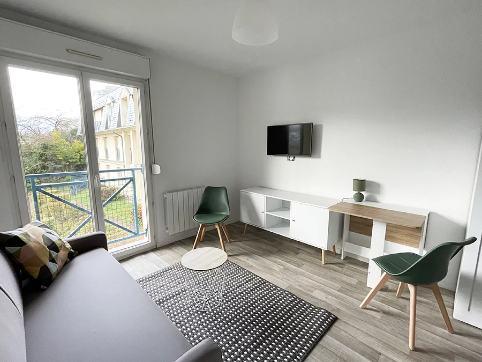 Location studio meubl 20m (Rouen - Darntal 76) 