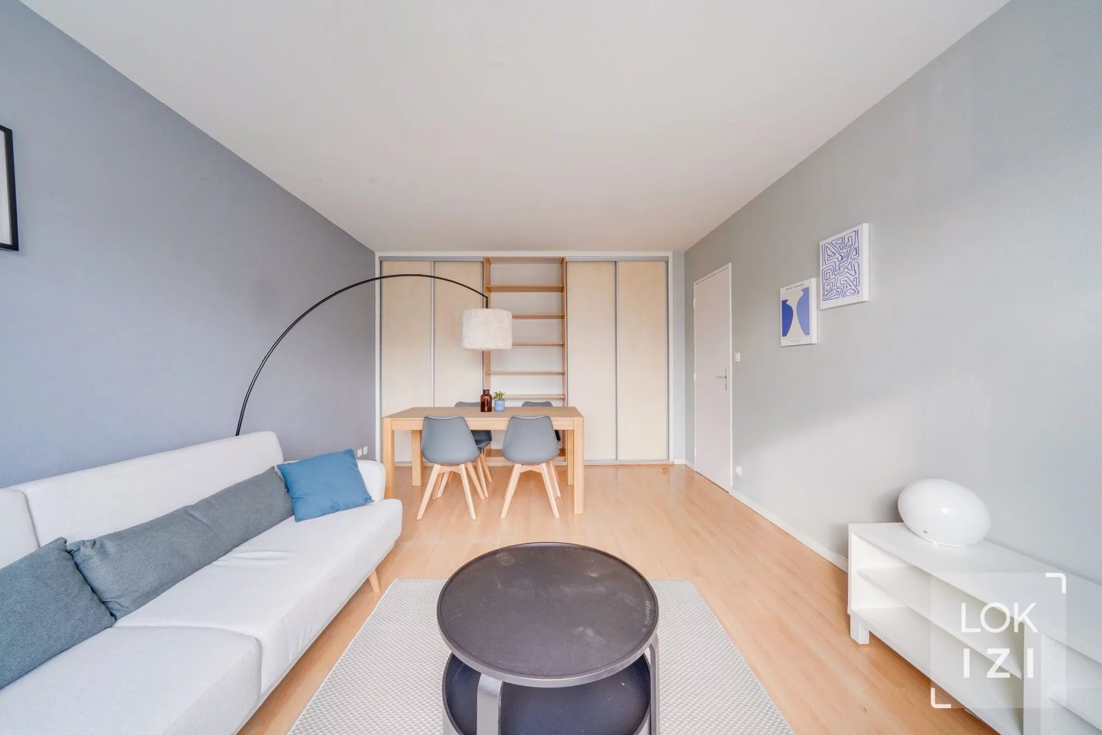 Location appartement meubl 2 pices 44m  (Bordeaux - Grand Parc)