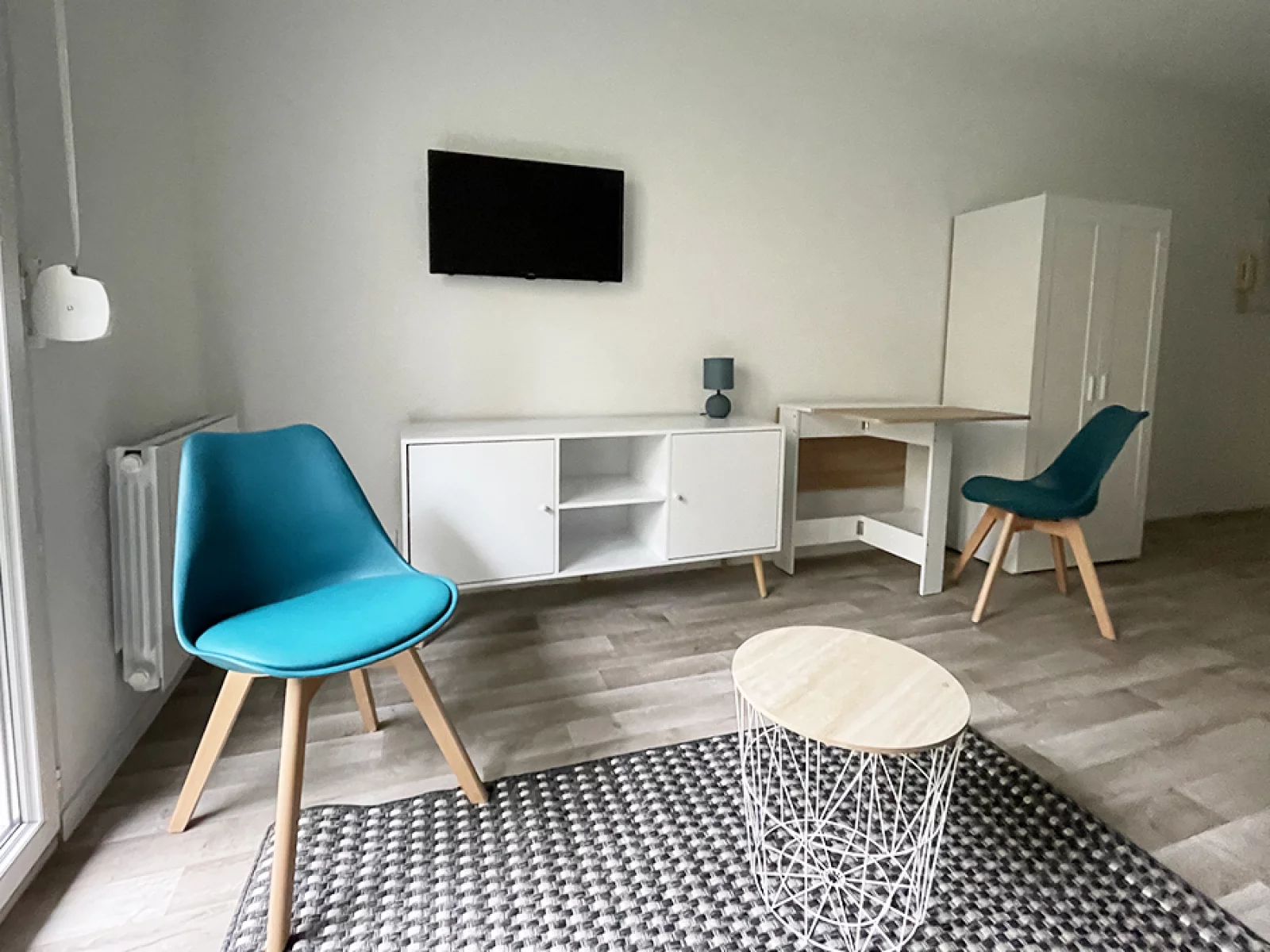 Location studio meubl 20m (Rouen - Darntal 76) 