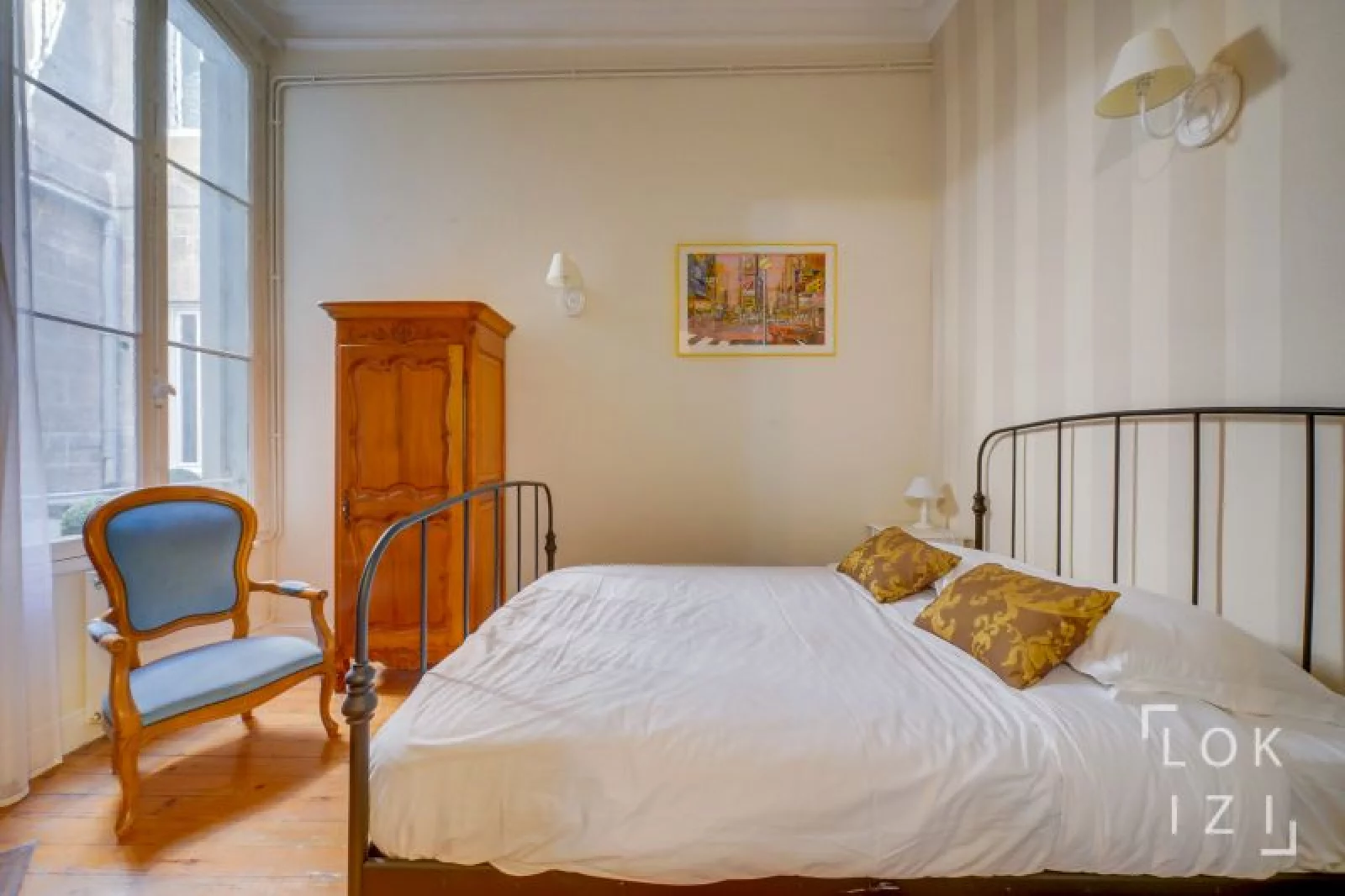 Location appartement meublé 3 pièces 73m² (Bordeaux centre / Gambetta)