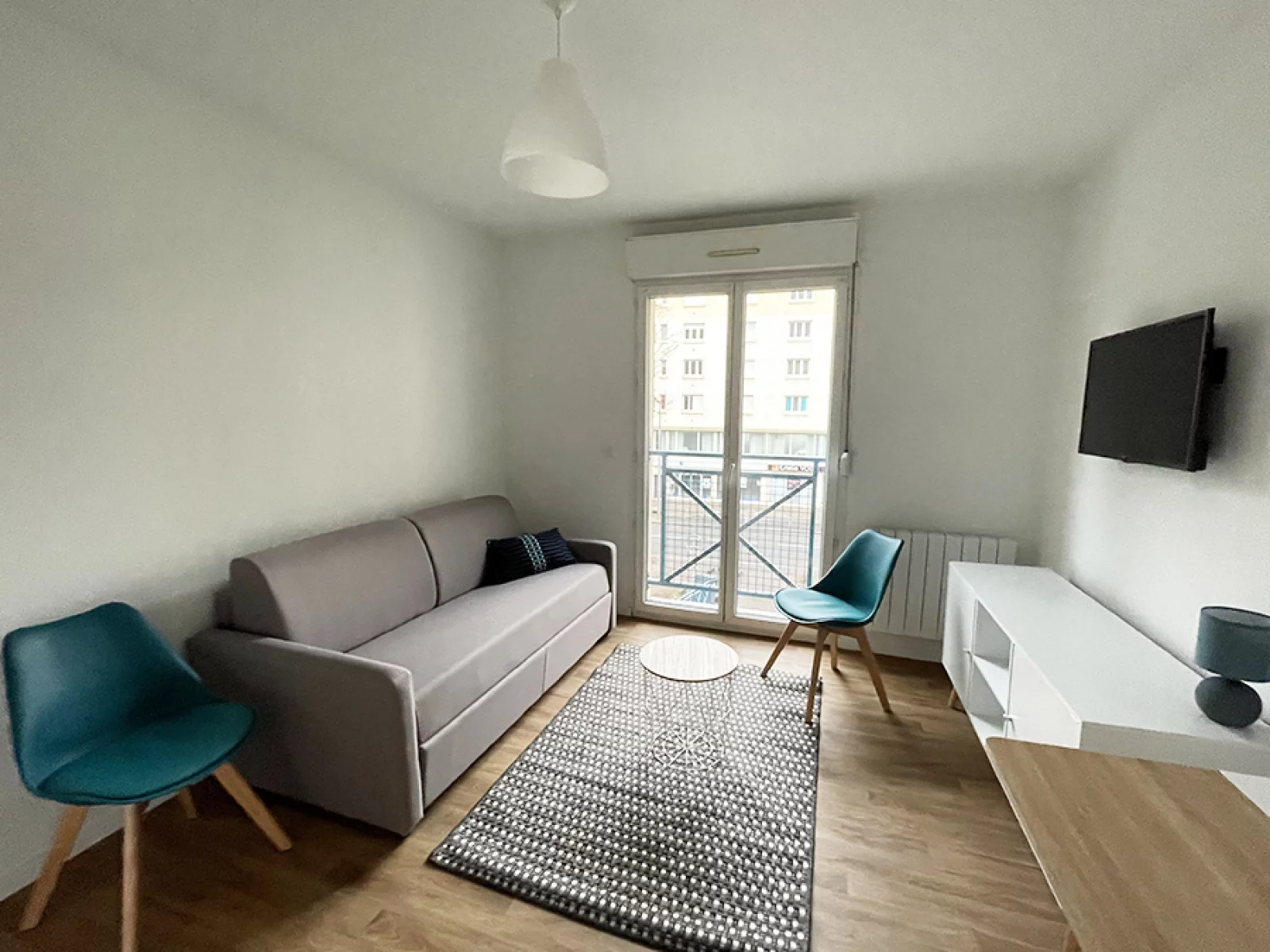 Location studio meubl 19m (Rouen - Darntal 76) 