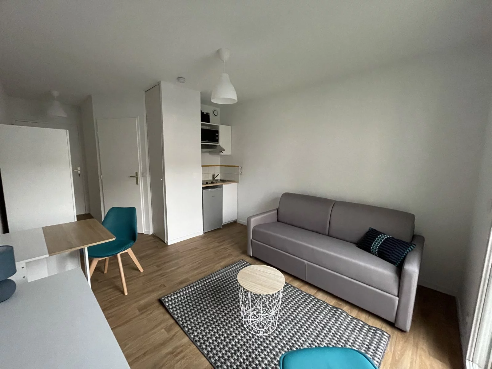 Location studio meubl 19m (Rouen - Darntal 76) 