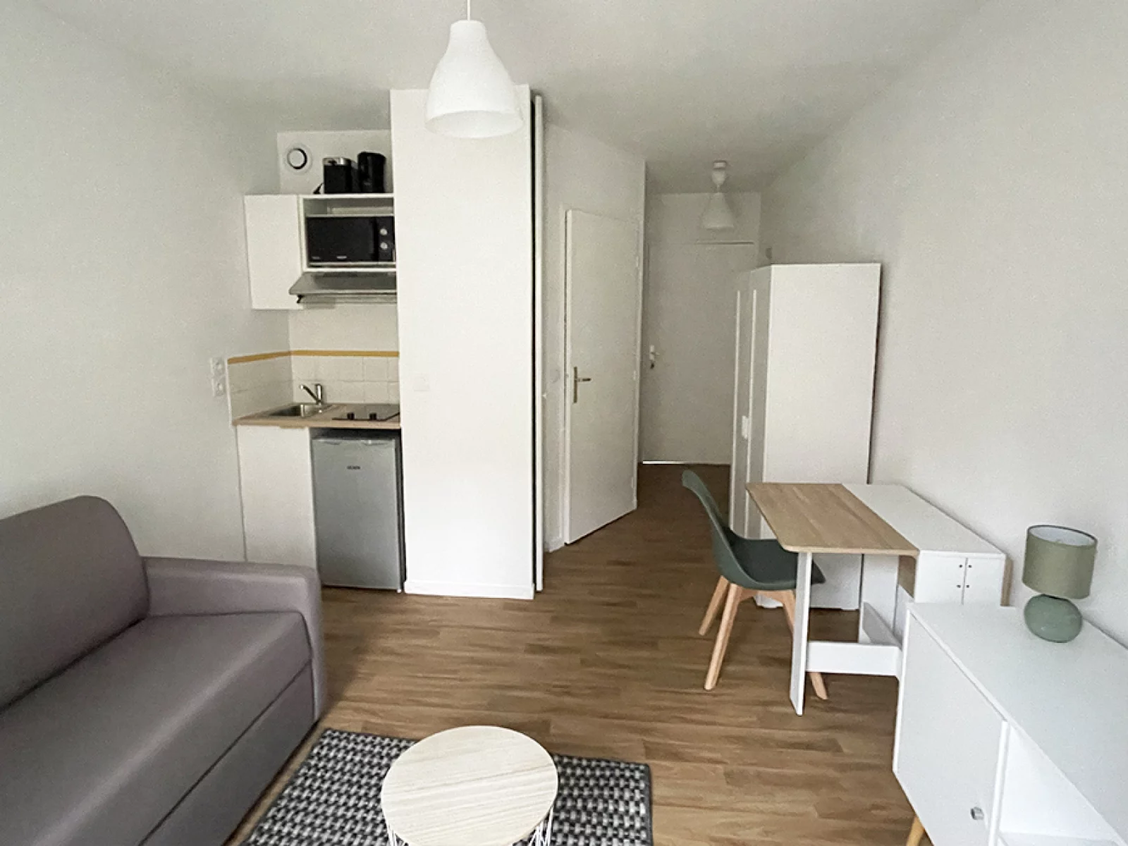 Location studio meubl 20m (Rouen - Darntal 76) 