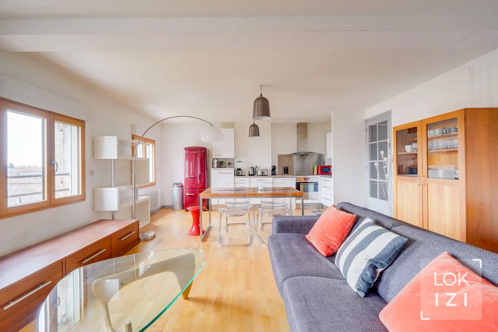 Location appartement meubl 4 pices 95m (Bordeaux - Barrire du Mdoc)