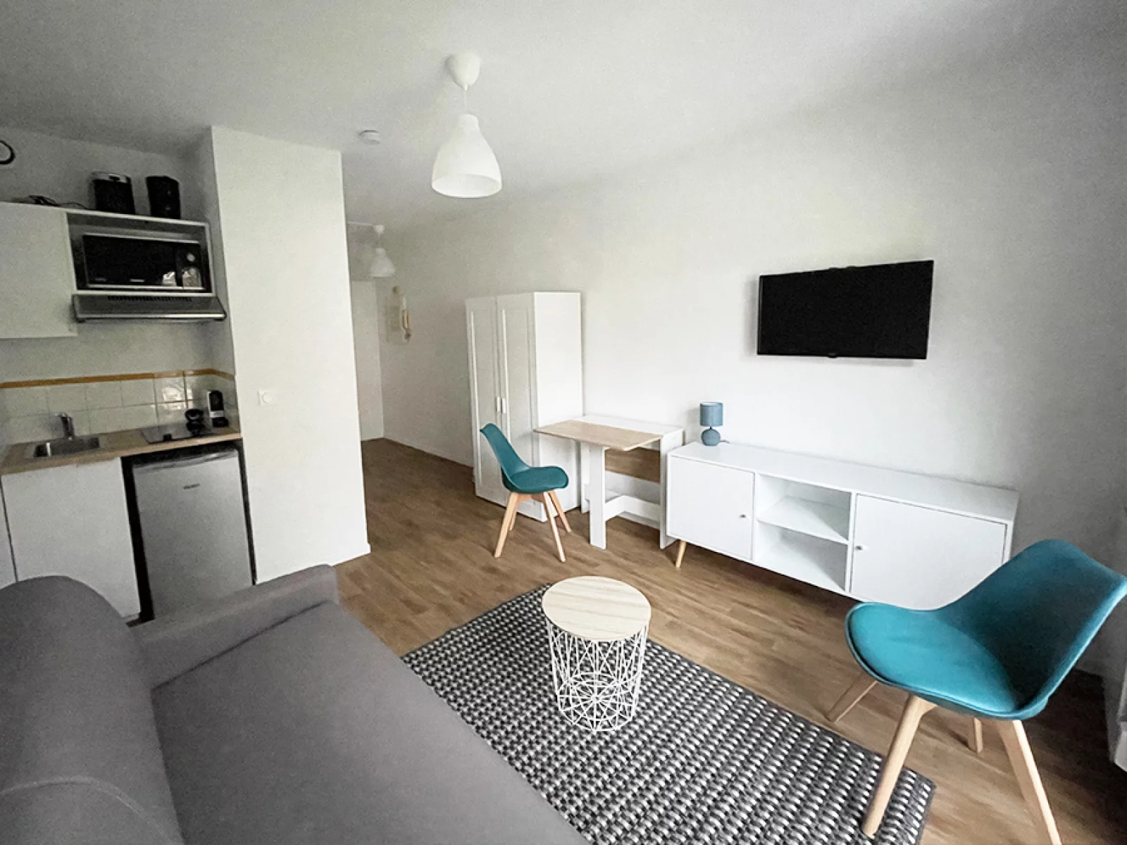 Location studio meubl 19m (Rouen - Darntal 76) 
