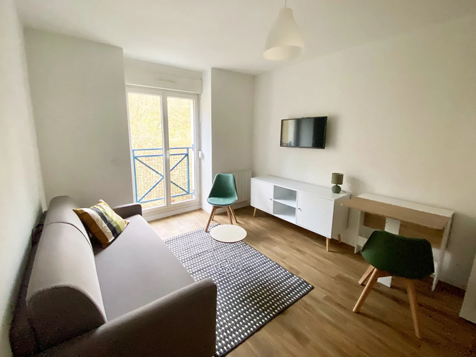 Location studio meubl 20m (Rouen - Darntal 76) 