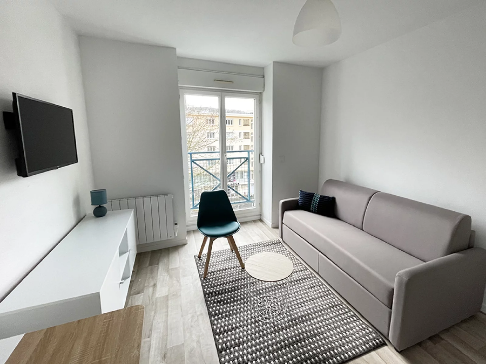 Location studio meubl 19m (Rouen - Darntal 76) 