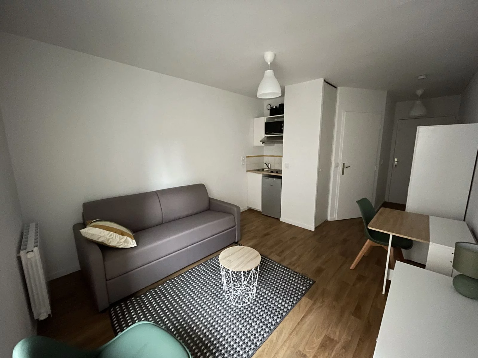 Location studio meubl 20m (Rouen - Darntal 76) 