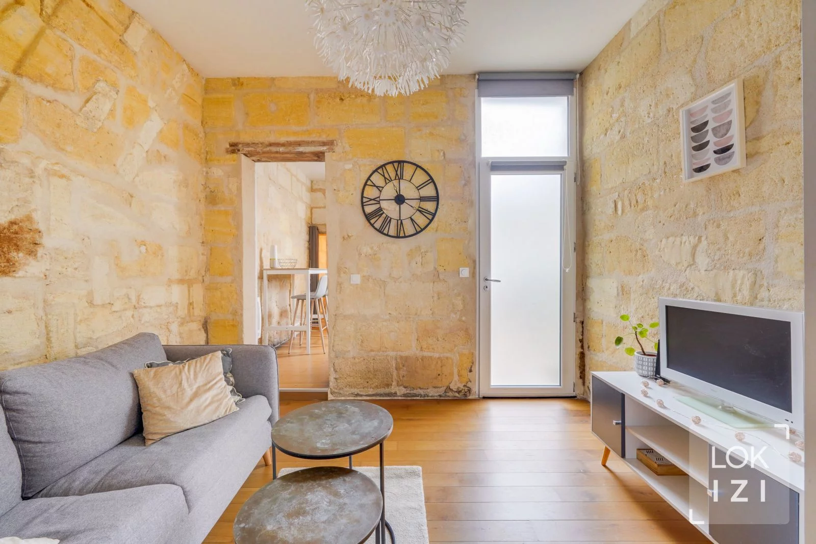 Location appartement meublé 2 pièces 39m² (Bordeaux centre - Chartrons)