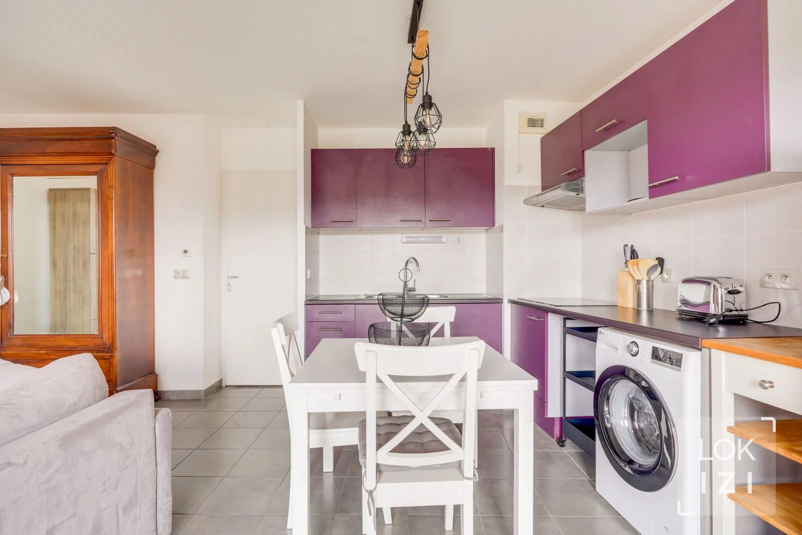 Location appartement 3 pices meubl 63m (Bgles - Bordeaux sud)