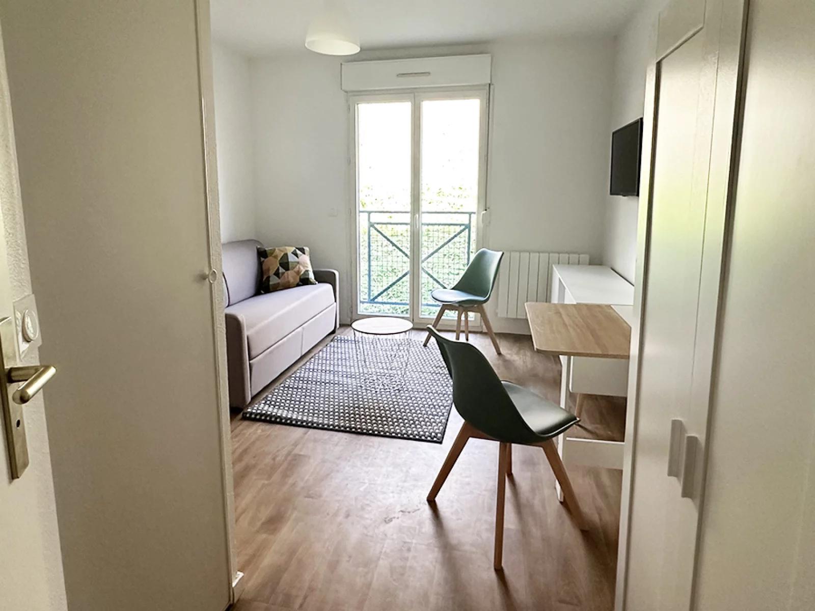 Location studio meubl 19m (Rouen - Darntal 76) 