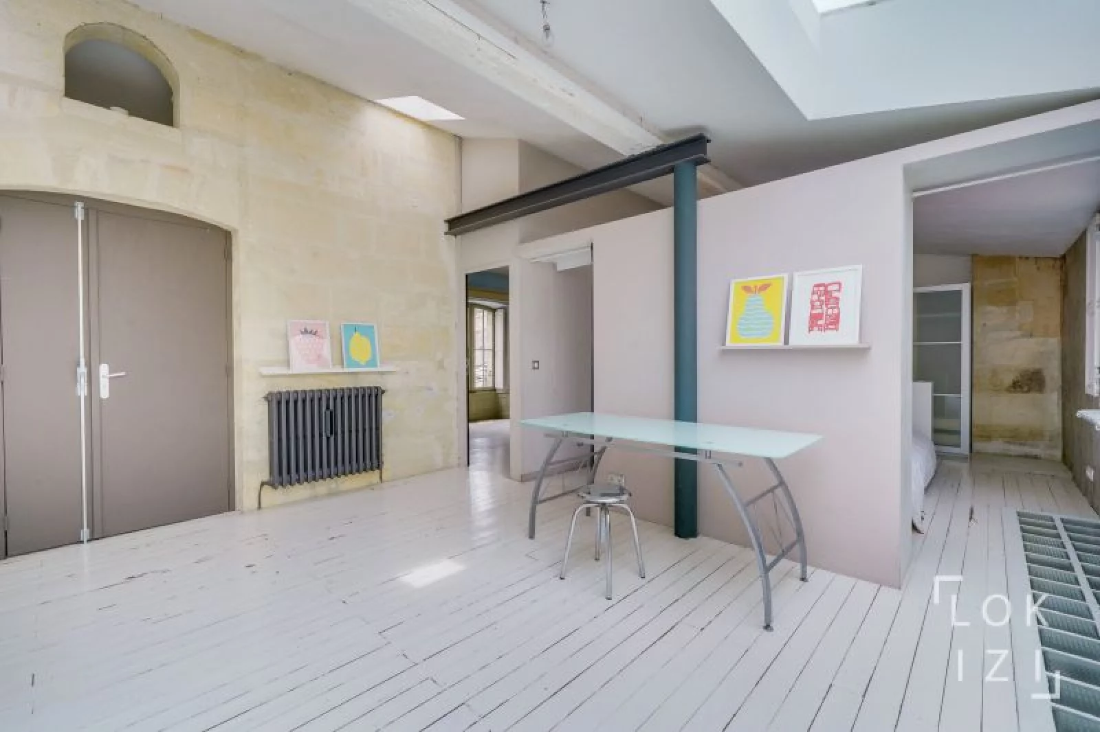 Location maison meuble 3 pices 128m (Bordeaux - Jardin Public)