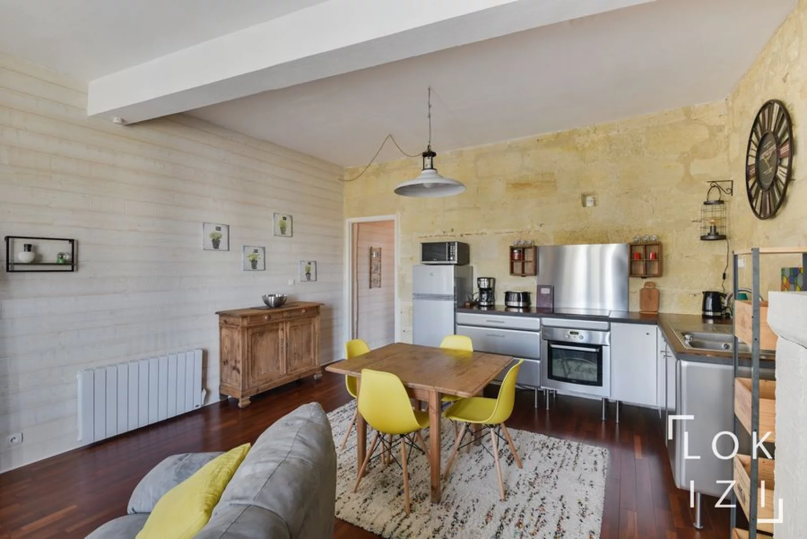 Vente appartement 2 pices 48m (Bordeaux - St Michel)