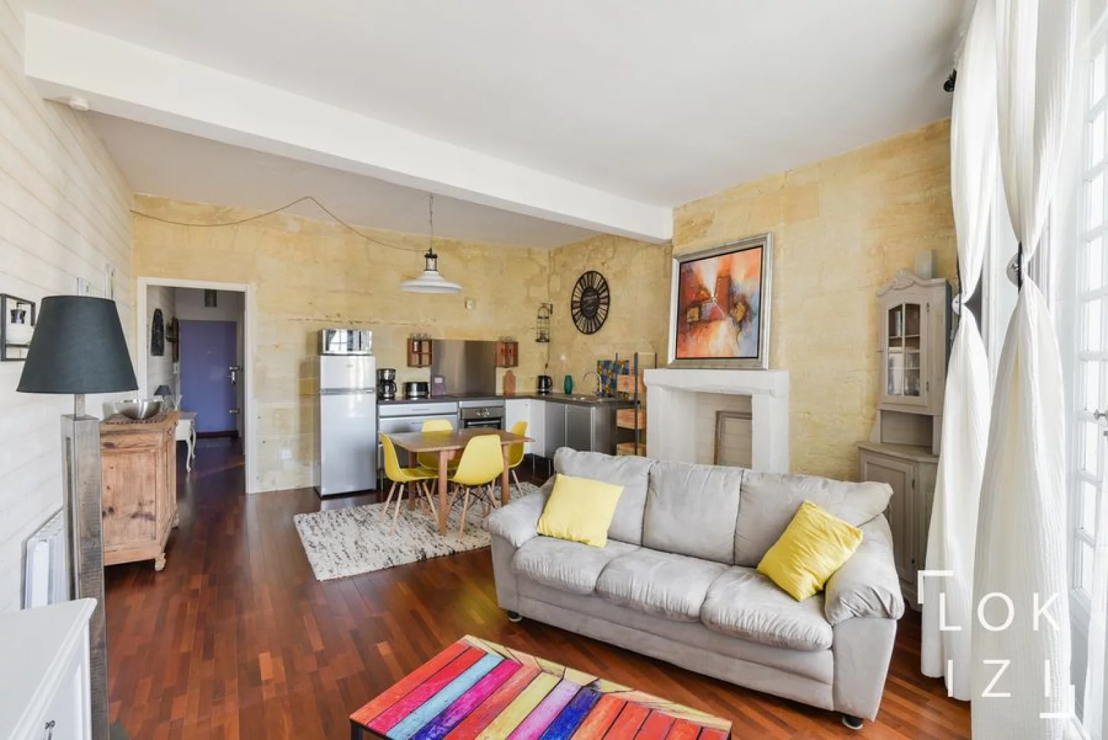 Vente appartement 2 pices 48m (Bordeaux - St Michel)