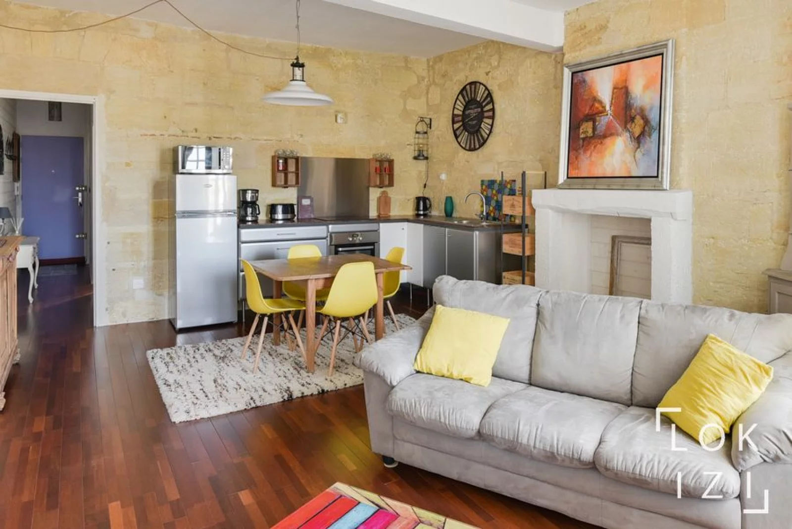 Vente appartement 2 pices 48m (Bordeaux - St Michel)