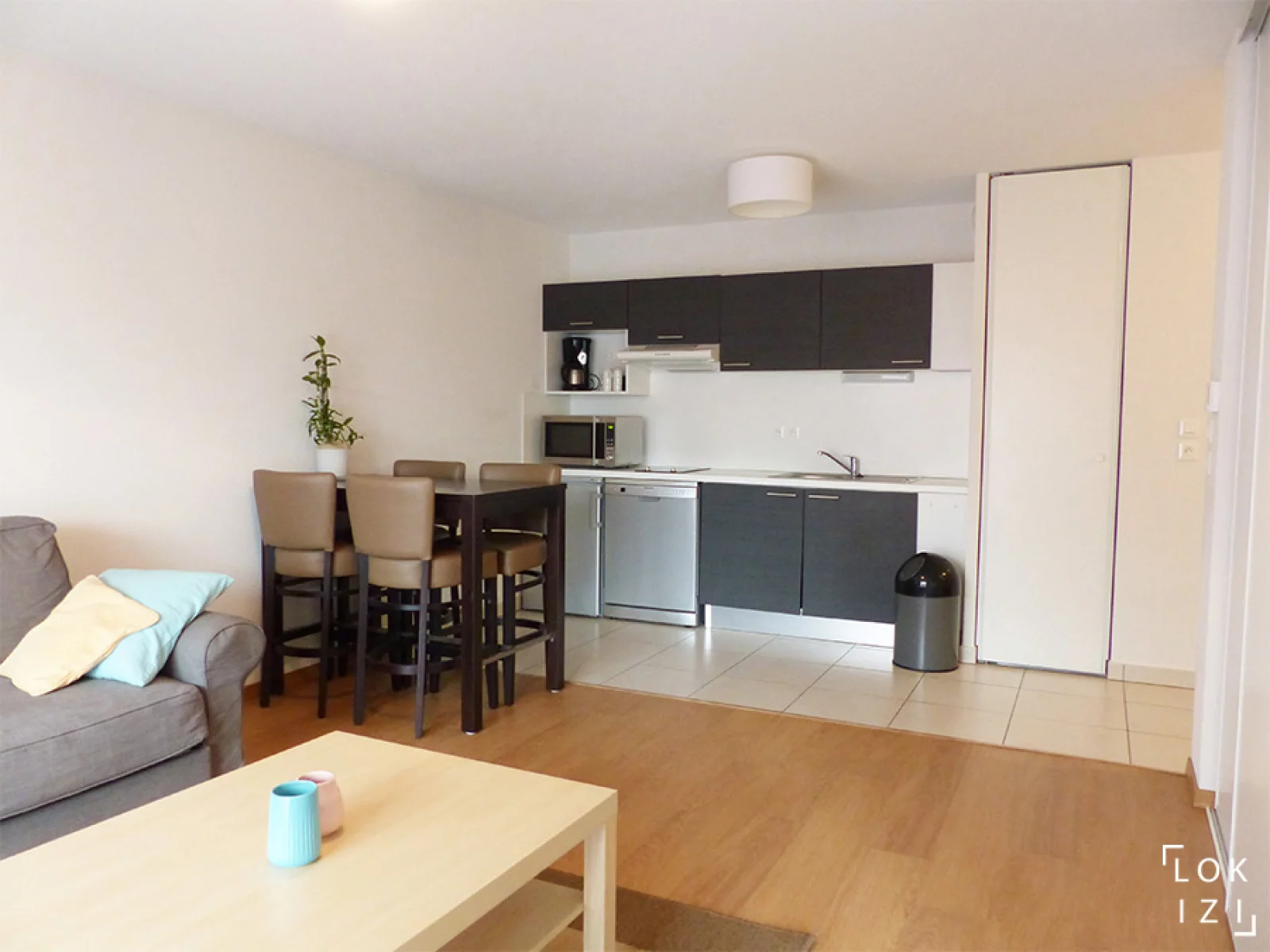 Vente appartement meubl 2 pices 42m (Bordeaux - Bacalan)