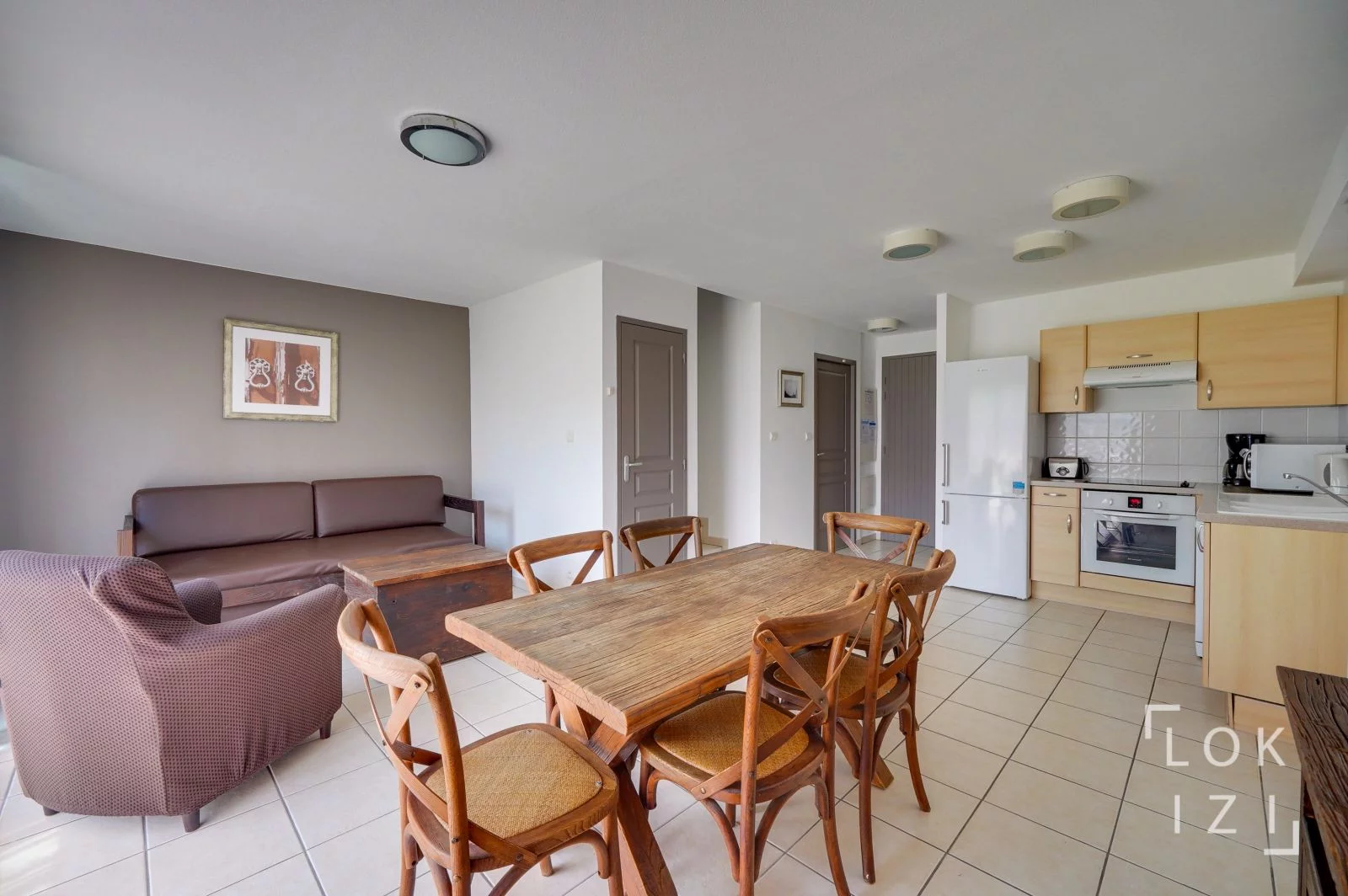 Vente appartement duplex T3bis (68 m) avec terrasse et piscine (Messanges - Landes 40)