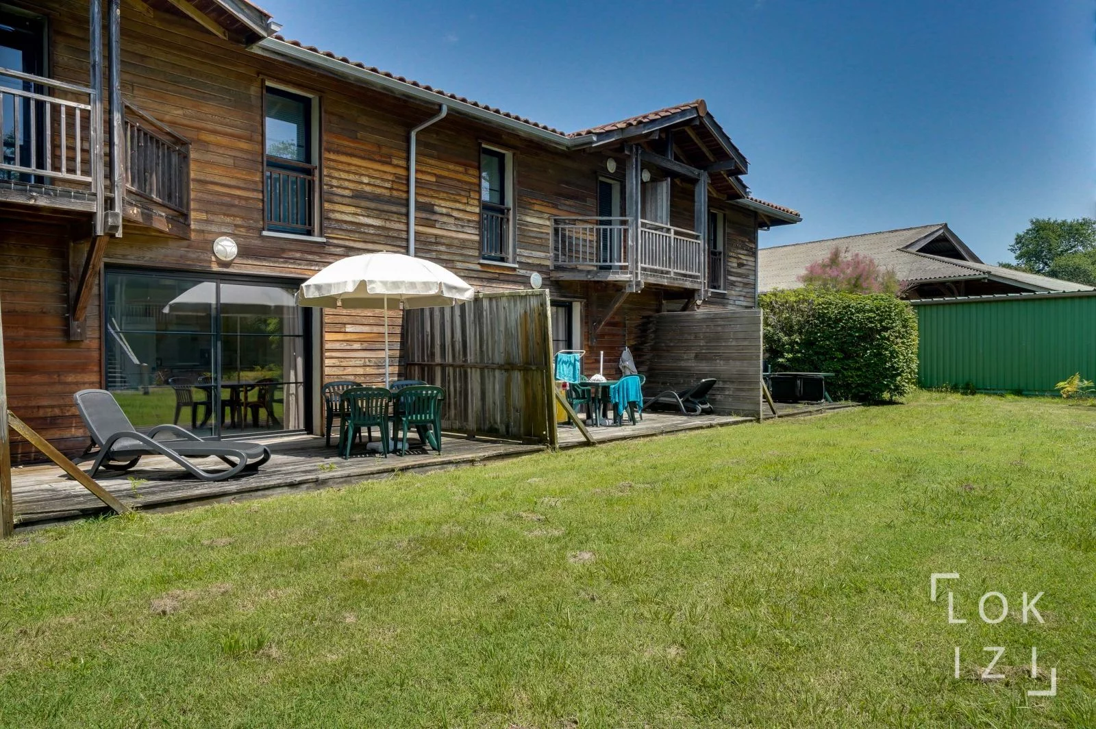 Vente appartement duplex T3bis (68 m) avec terrasse et piscine (Messanges - Landes 40)
