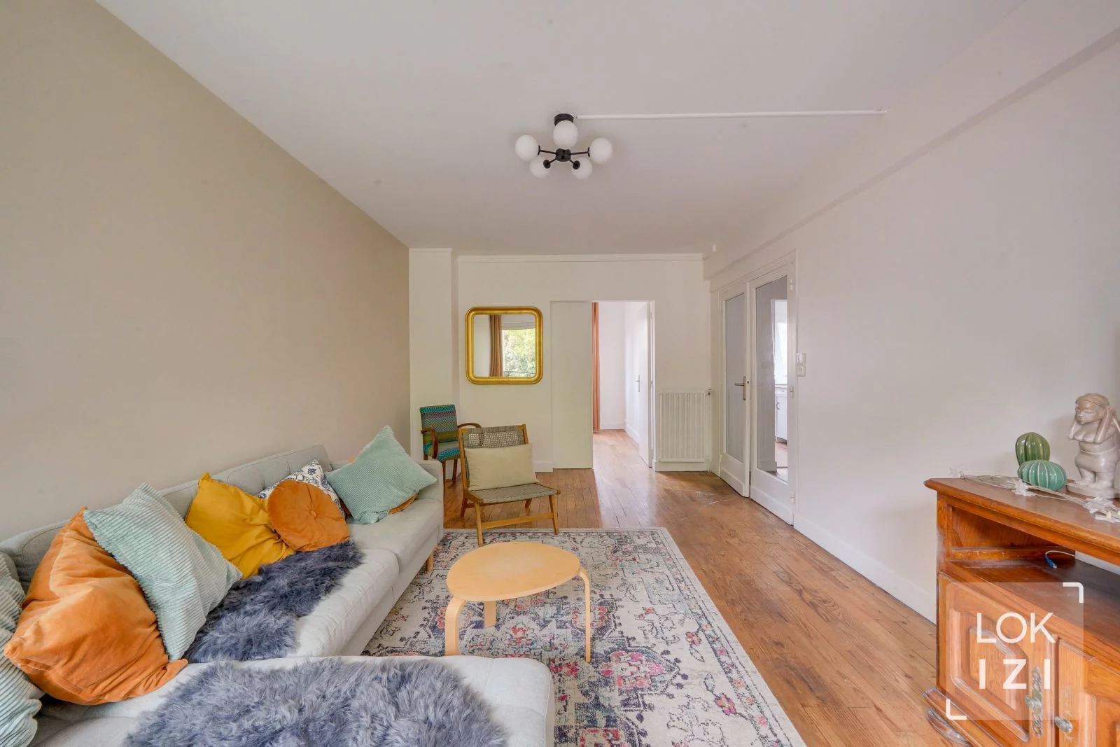 Location appartement meubl T3bis de 67m (Bordeaux centre - St Bruno)