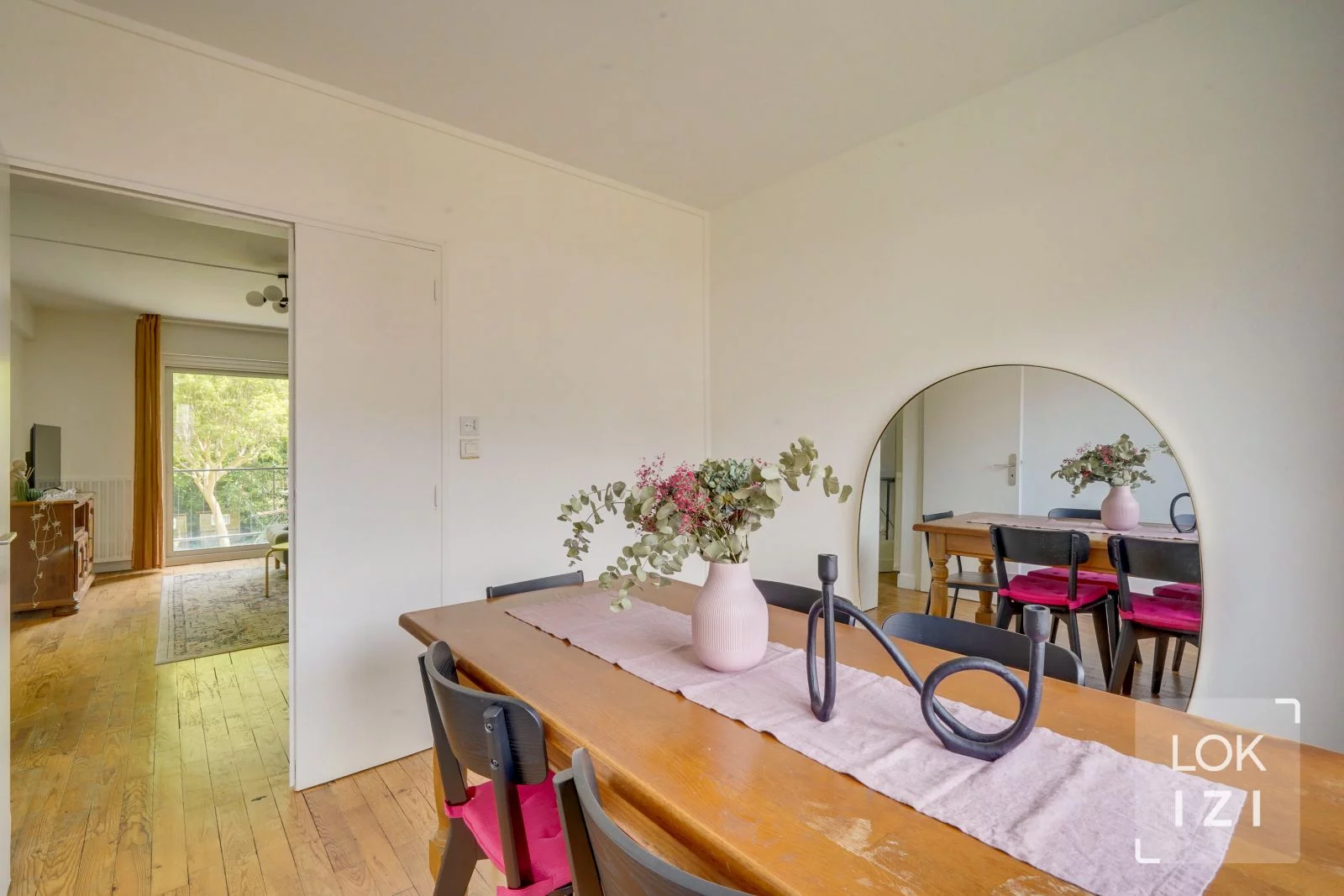 Location appartement meubl T3bis de 67m (Bordeaux centre - St Bruno)