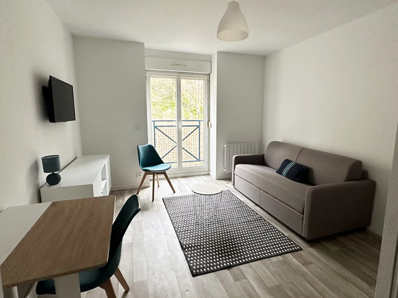 Location studio meubl 21m (Rouen - Darntal 76) 