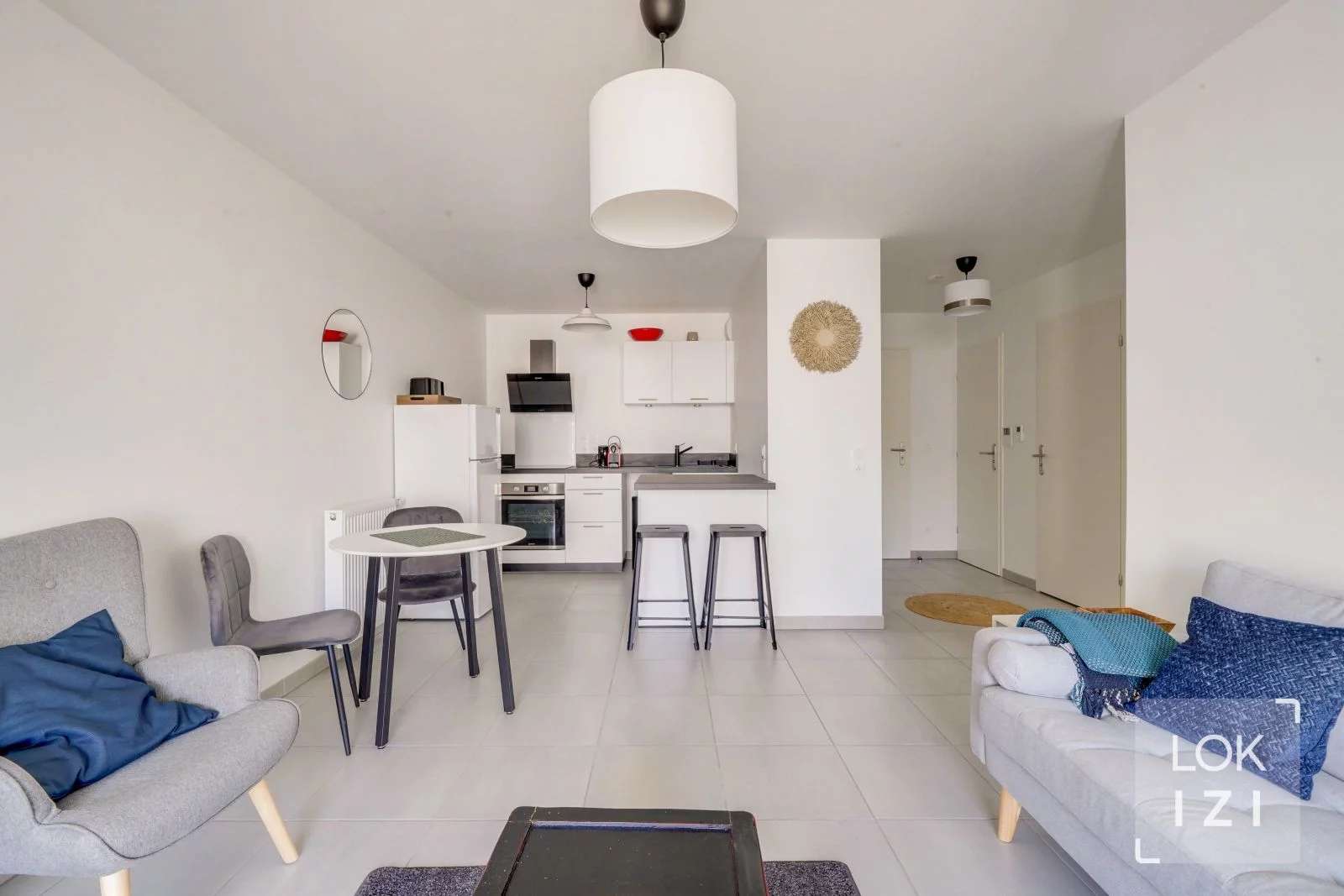 Location appartement meubl 2 pices 45m (Bordeaux - Brazza)