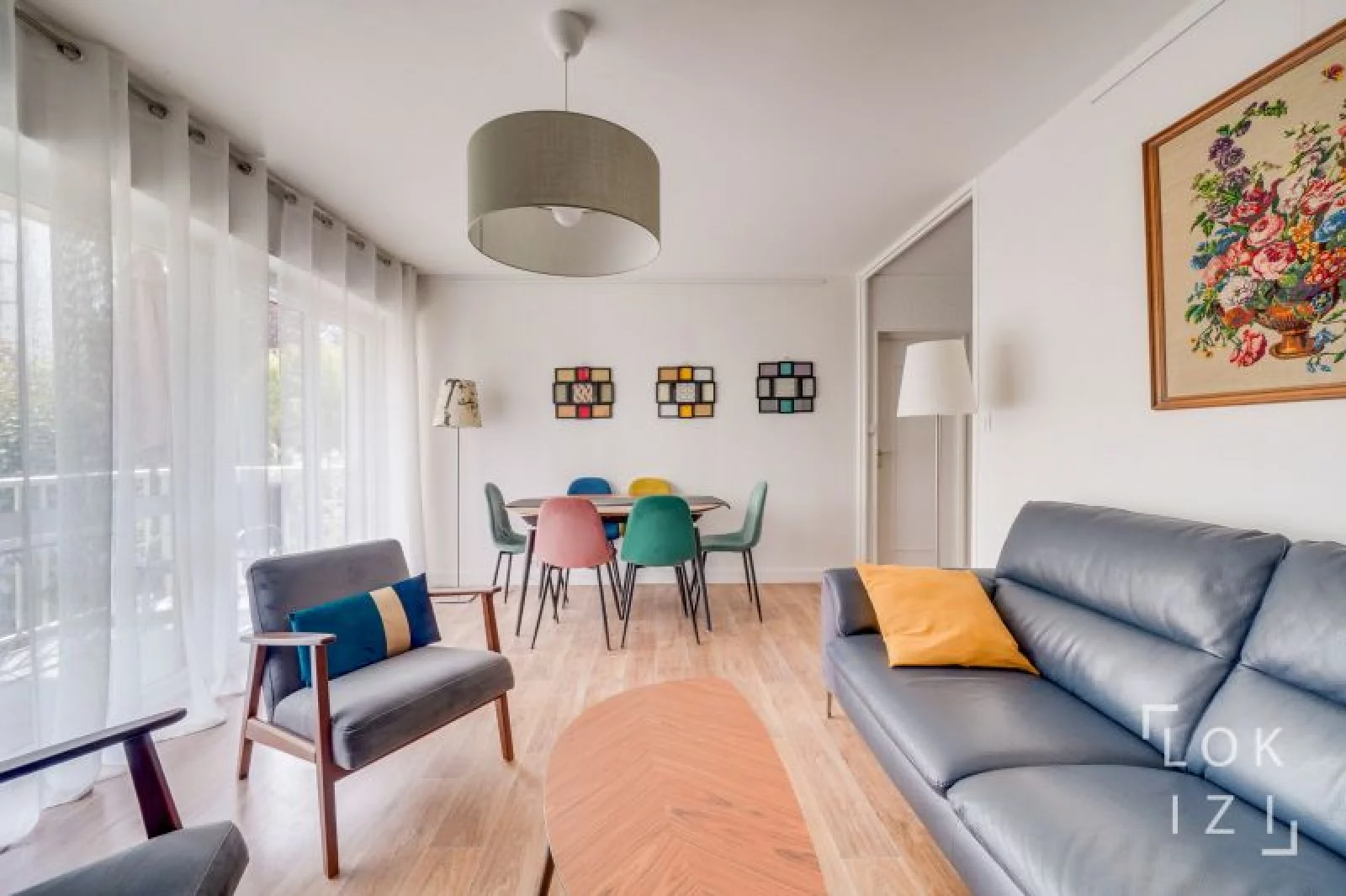 Location appartement meubl 4 pices 81m (Bordeaux ouest - Mrignac)