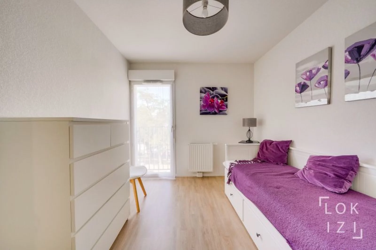 Location appartement meublé 3 pièces 73m² (Bordeaux nord - Lormont)