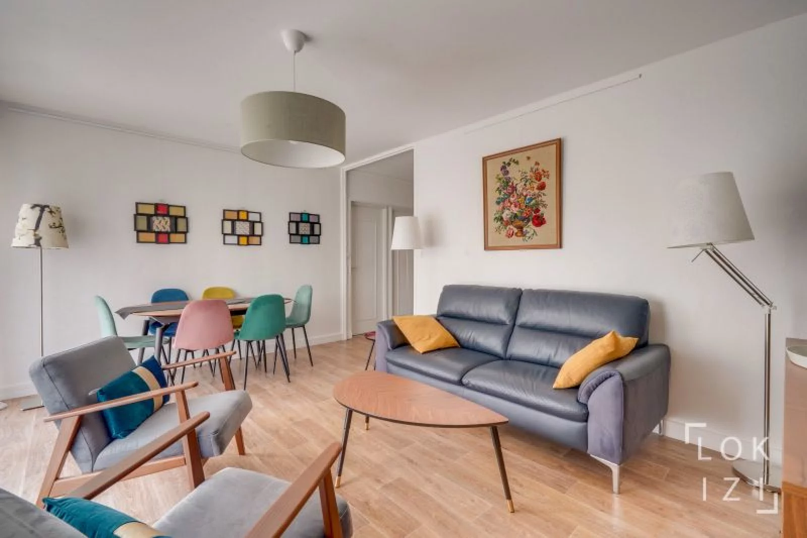 Location appartement meubl 4 pices 81m (Bordeaux ouest - Mrignac)