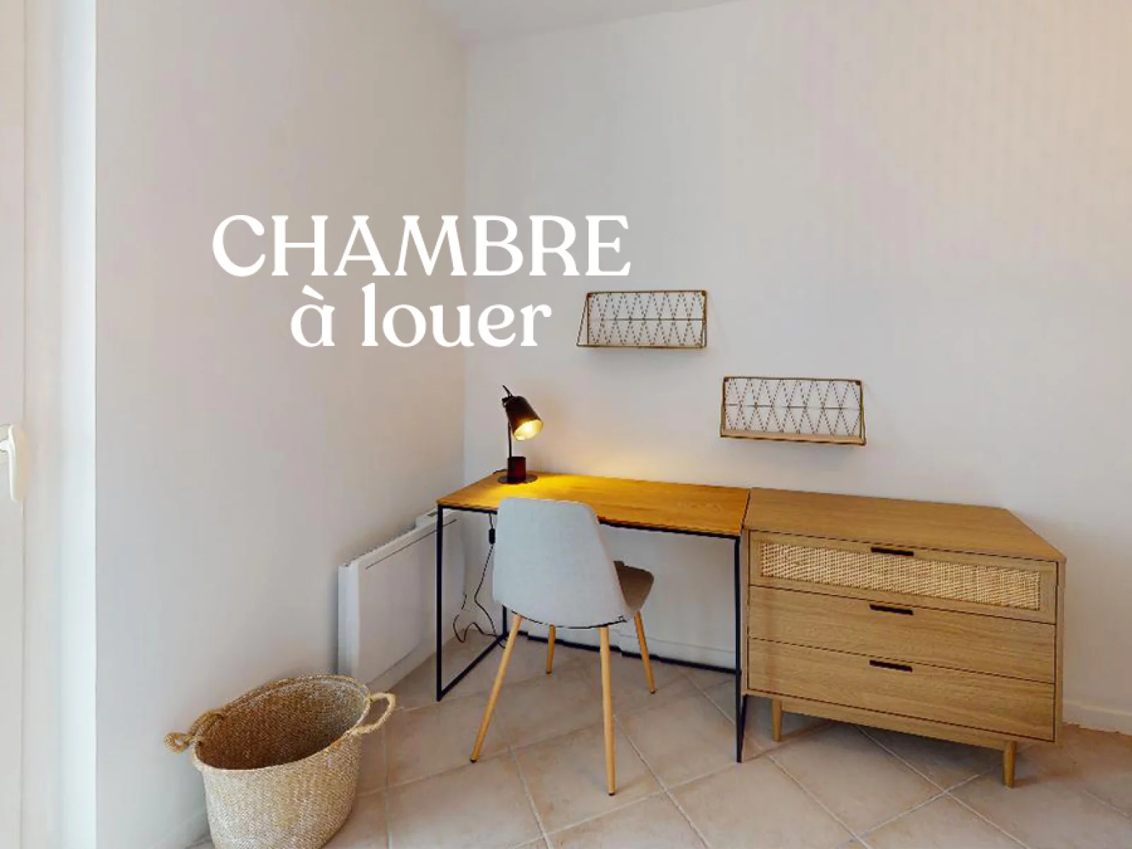 Location chambre meubl�e 18m� dans coliving T5 (Lyon 8)