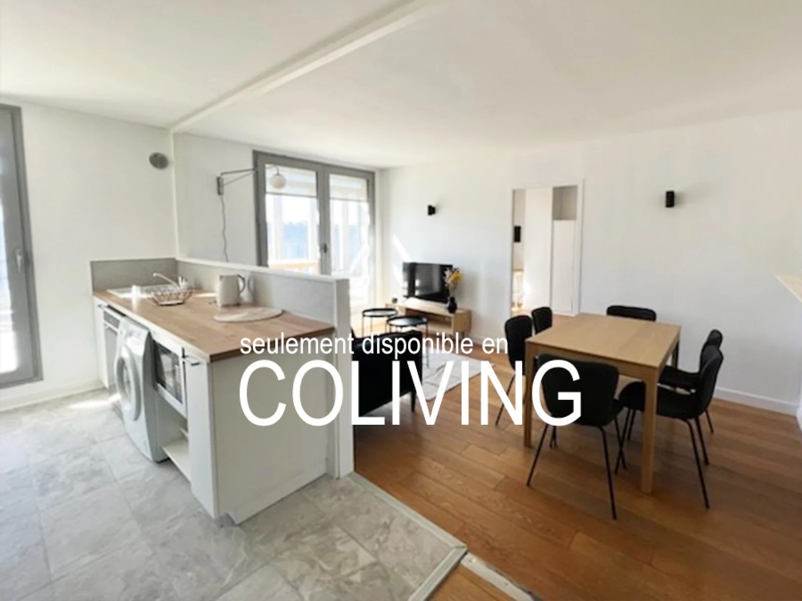 Location chambre meuble 25m coliving (Bordeaux - Chartrons)