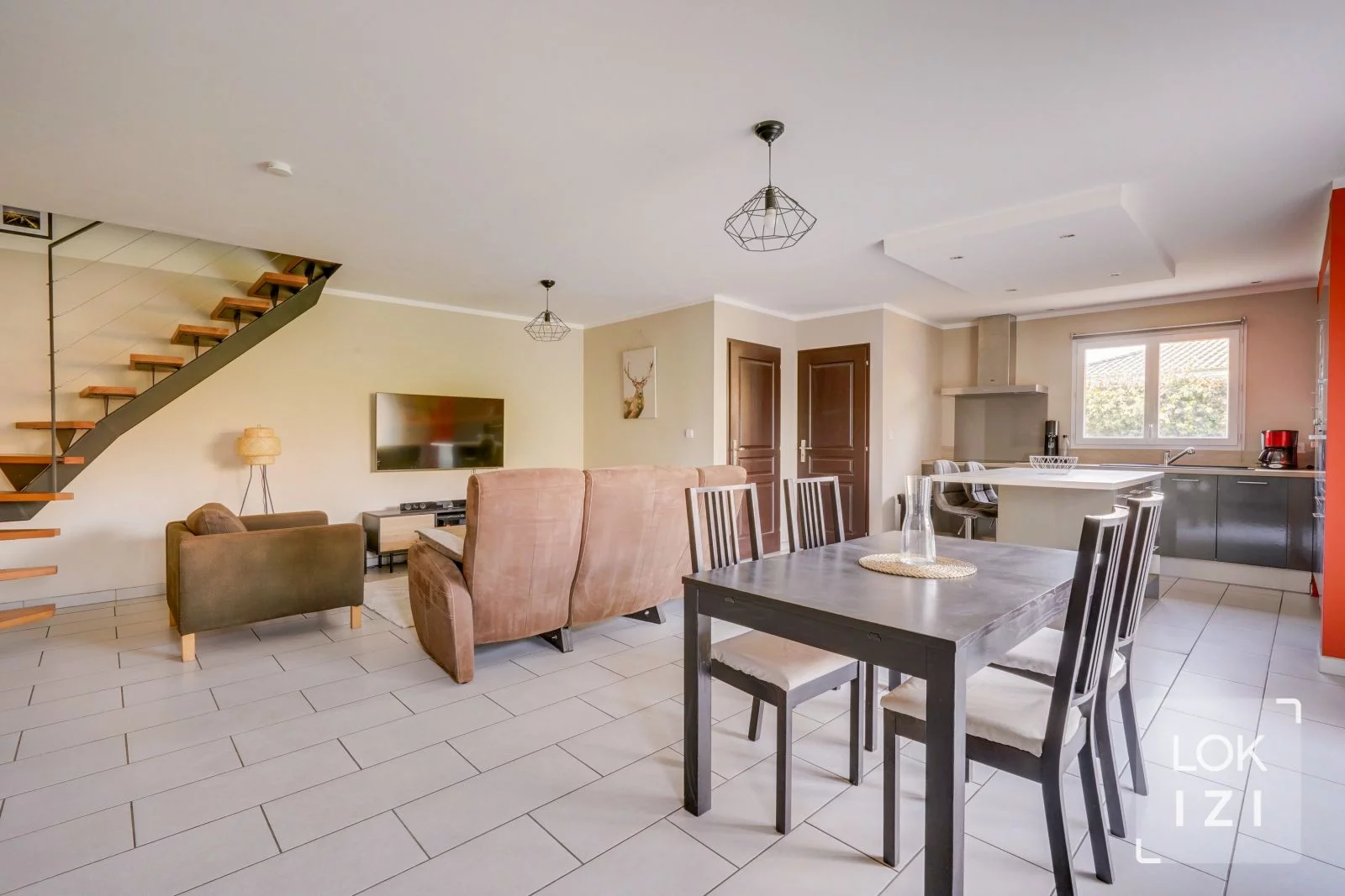 Location maison meuble T3bis 96m (Soussans / Margaux 33)