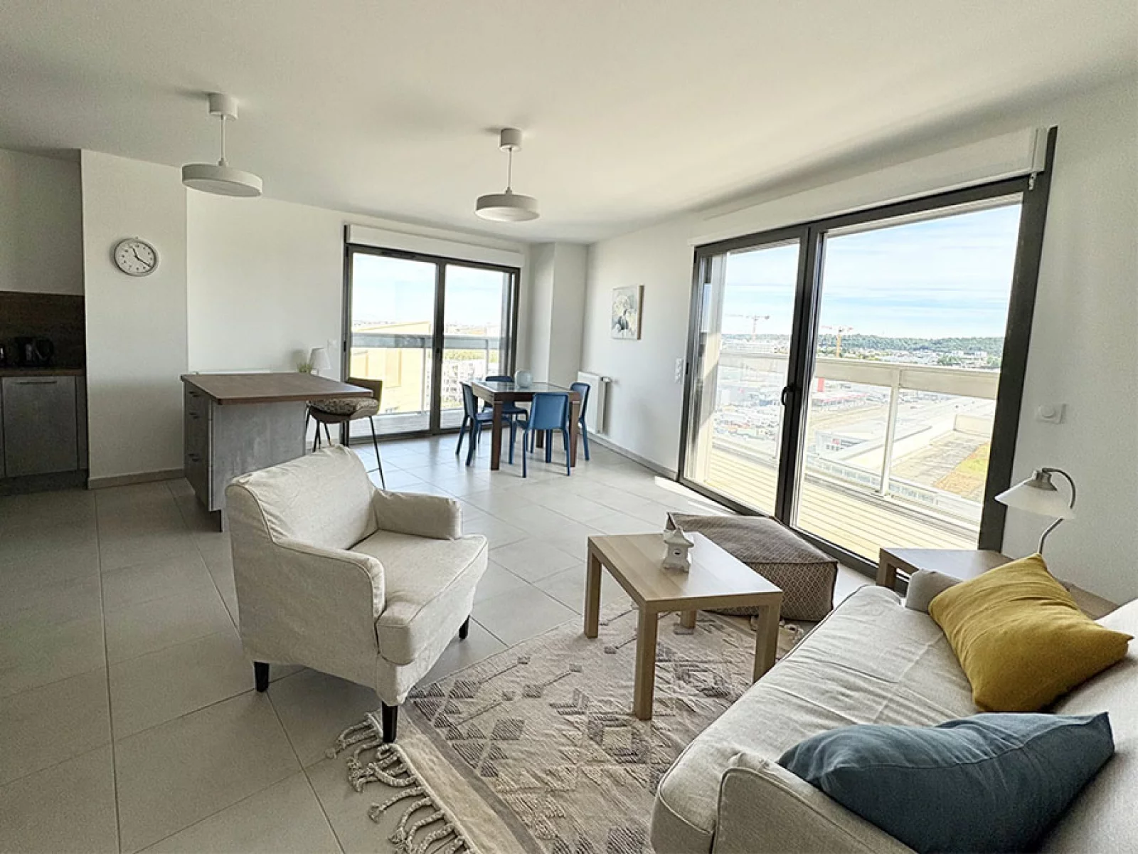 Location appartement meubl 4 pices 85m (Bordeaux - Belcier)