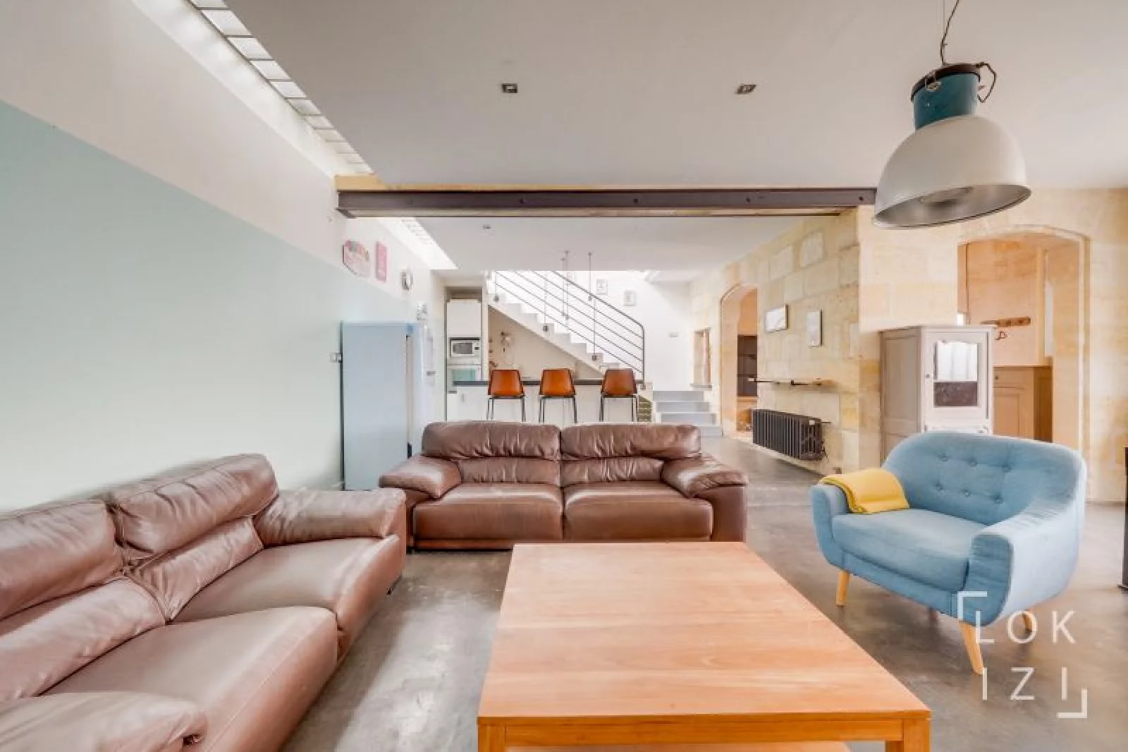 Location maison meuble 3 pices 128m (Bordeaux - Jardin Public)