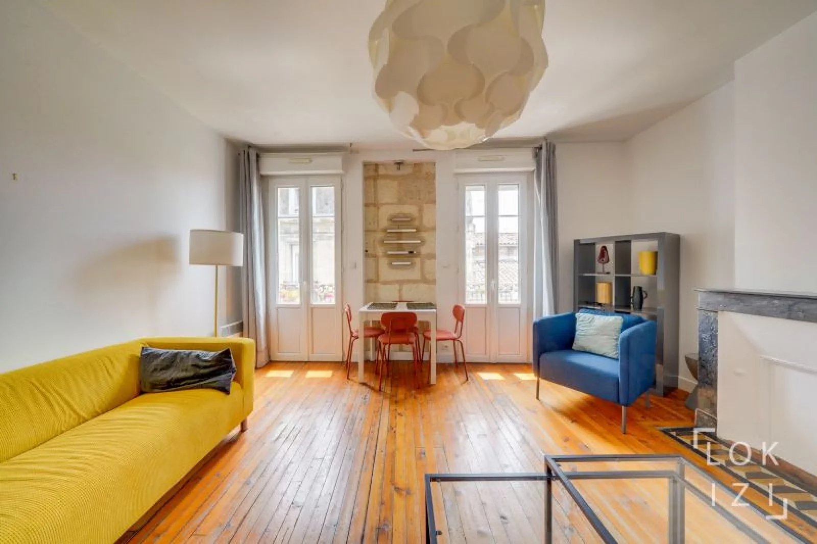 Location appartement meubl 3 pices 70 m (Bordeaux - Victoire)