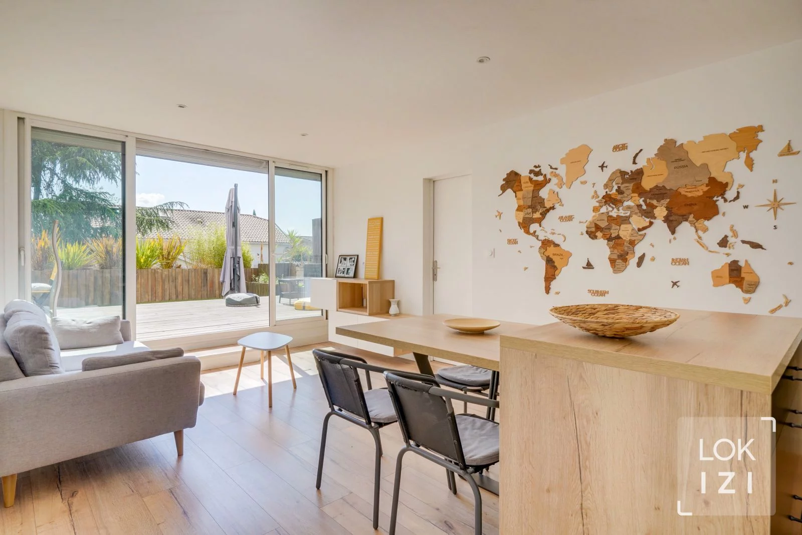 Location appartement meubl 3 pices 51m (Gradignan)