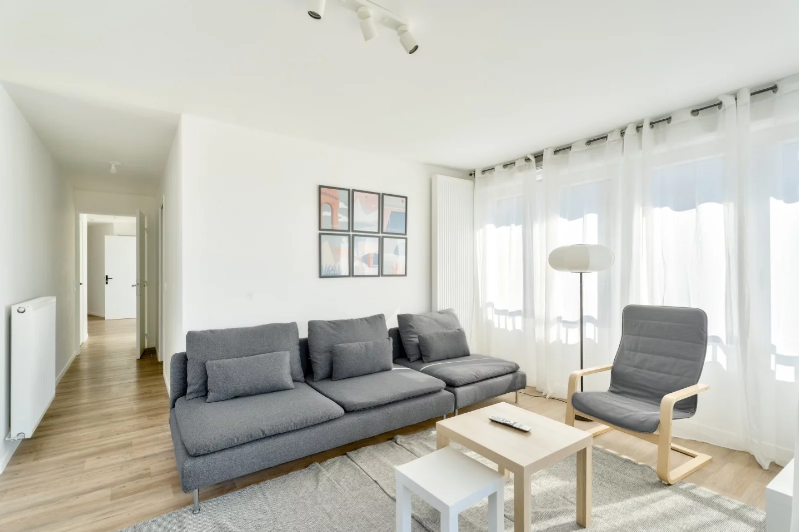 Location appartement T5 meubl 94m (Bobigny) 