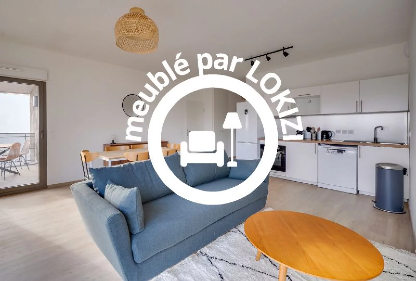 Location appartement meubl 5 pices 95m avec vue (Bordeaux - Belcier) 