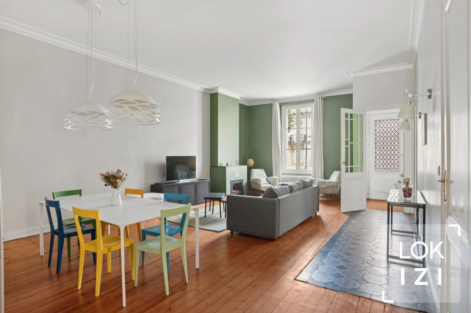 Location appartement meubl 164m 5 pices (Bordeaux centre)