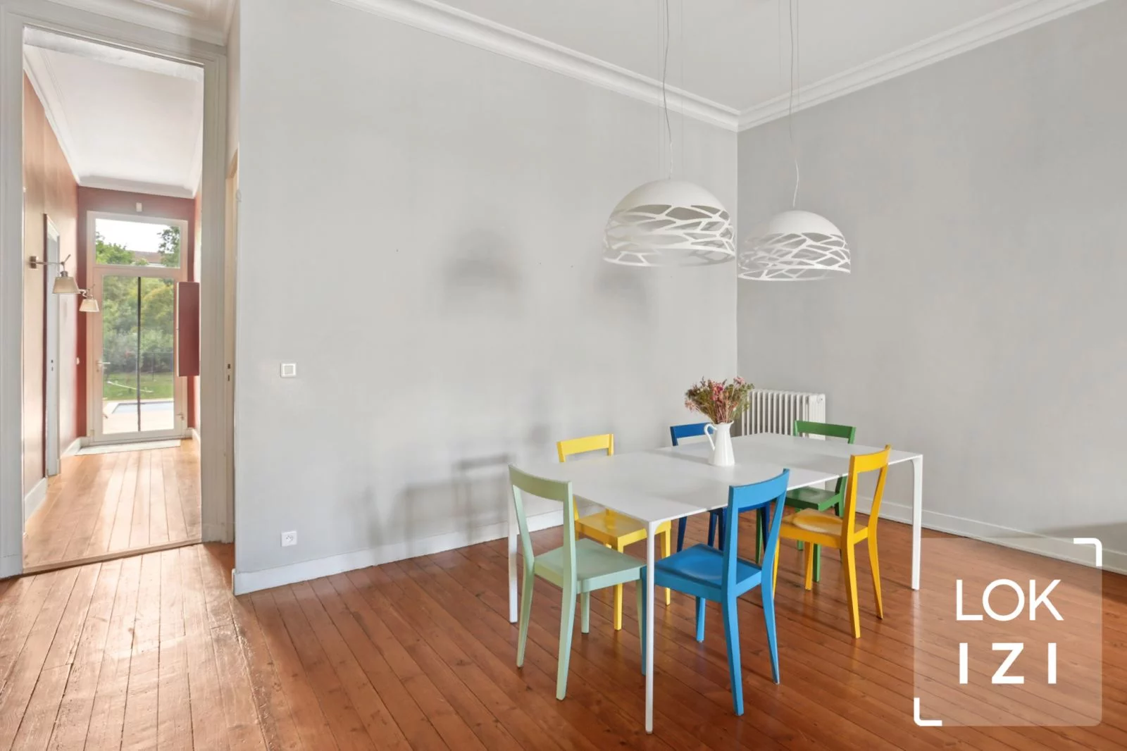 Location appartement meubl 164m 5 pices (Bordeaux centre)