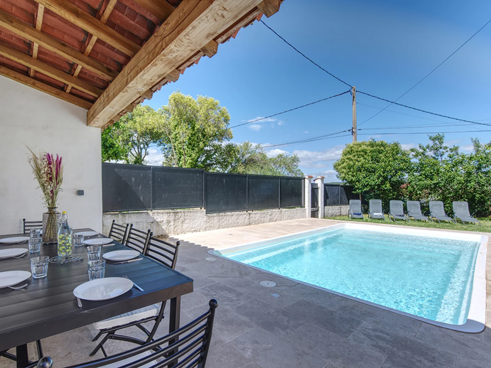 Location maison meuble 7 pices 140m (Als) 