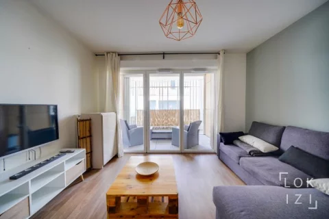 Location appartement meublé 2 pièces 44m² (Bordeaux / Chartrons)