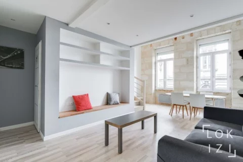 Location appartement meublé duplex 65m² (Bordeaux centre)