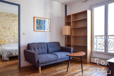 Location appartement meublé 2 pièces 27m²  (Paris 10)