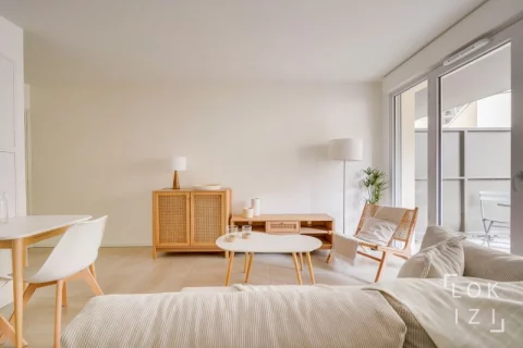 Location appartement meublé 2 pièces 40m² (Bordeaux - Cenon)